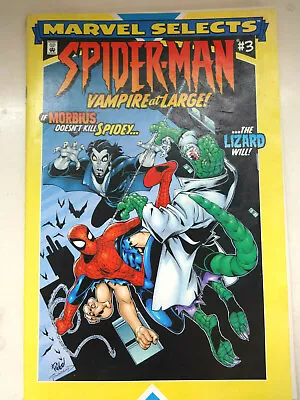  Marvel Selects # 3 Spider-man Vampire At Large Comic Morbius Lizard 2000 • £7.10