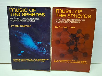 Music Of The Spheres 2 Volumes By Guy Murchie Paperback • $17.91