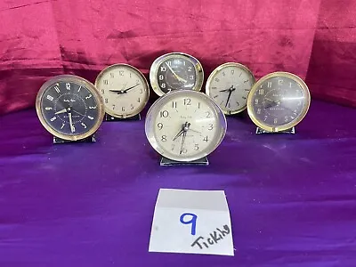 Antique Westclox Baby Ben Alarm Clock Lot For Parts & Repair • $55