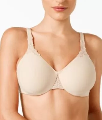 Wacoal Bodysuede Ultra Full-Figure Bra Sand Nude 42C • $49