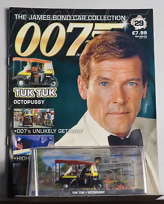 James Bond Car Collection Octopussy Tuk Tuk Diecast • $24.99