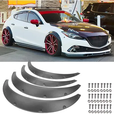 For Mazda3 Hatchback Mazdaspeed 3 Fender Flares Mudguards Wide Body Wheel Arches • $69.18