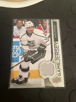 2014-15 Upper Deck UD Game Jersey Slava Voynov GJ-VO Los Angeles Kings • $5.30