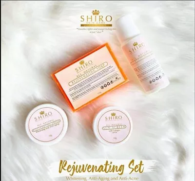 Shiro Skin Care Rejuvenating Set Whitening Anti-aging And Anti-acne • $30