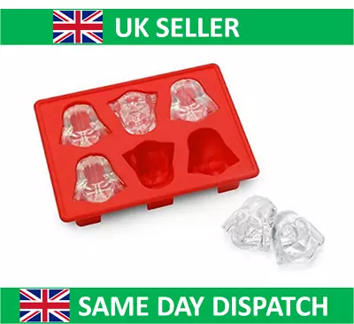 Star Wars Ice Cube Tray - Darth Vader - Mould Silicone Cake Jelly Whisky UK • £6.95