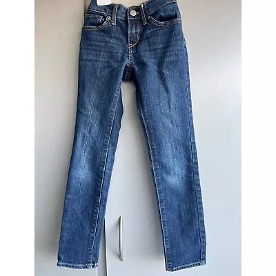 Old Navy Medium Wash Adjustable Waist Jeans Girls 8 Slim • $9.99