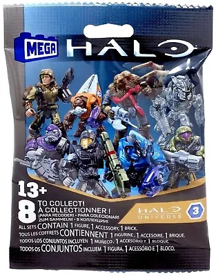 MEGA Construx Halo Universe Series 3 Brute New In Sealed PolyBag Mega Bloks • £16.99