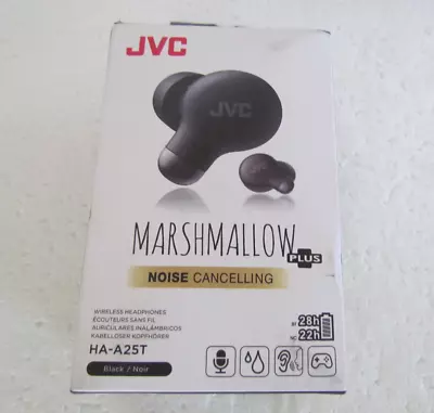 JVC - Marshmallow Plus True Wireless Headphones With Noise Cancelling - Black • $25.19