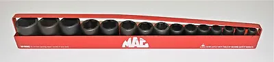 MAC Tool SVP156TR 15pc 1/2  Dr SAE Standard Impact Socket Set 6Pt 3/8  To 1-1/4  • $234.95