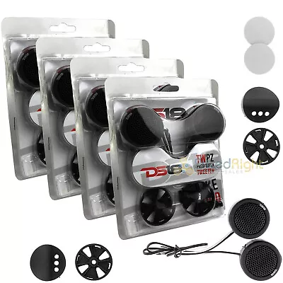 8 DS18 TWPZ 1  Inch Mirco Dome Tweeters 4 Ohms 80 Watts Max Built In Crossover • $24.95