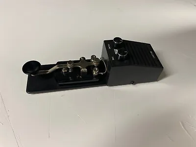 MFJ-557 Deluxe Morse Code Practice Oscillator Straight Key W/ Volume Control • $79.99