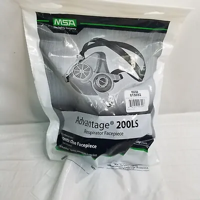 MSA 815692 Advantage 200 LS Half Face Respirator With 2-Piece Neckstrap - Medium • $23.90