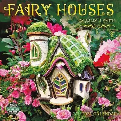  Fairy Houses 2024 Calendar By Sally Sally Smith Smith 9781631369933 NEW Book • £12.48