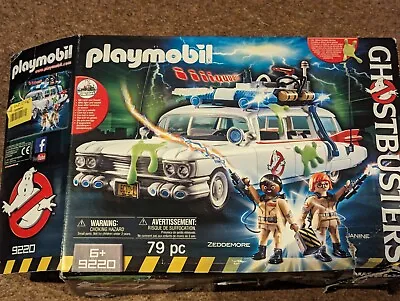 Playmobil 9220 GHOSTBUSTERS ECTO-1 Boxed • £29.50