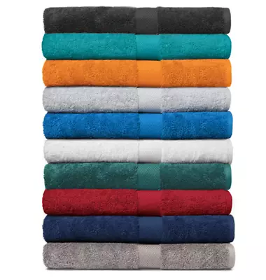 Sale | 3X Large Jumbo  100% Egyptian Cotton Bath Sheets | Big Towels  • £13.99