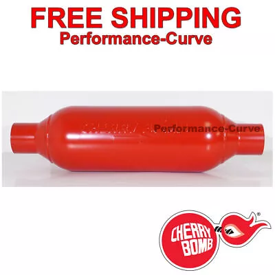 Cherry Bomb M-80 Two Chamber Muffler - 5  Round - 2.25  In / Out - M80225 • $49.95
