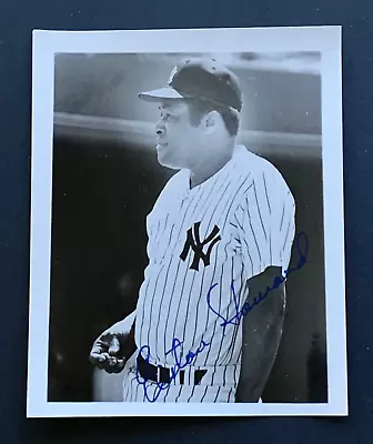 Autographed 4  X 5  Photo Of Elston Howard - New York Yankees • $49.99