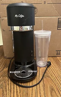 Mr. Coffee Iced And Hot Coffee Maker Single Serve Machine With 22-Ounce Tumbler • $15