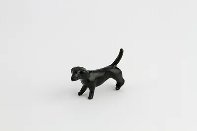 Tiny Vintage Miniature Metal Dog Figurine Dollhouse Diorama Craft • $19.99