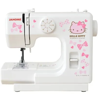 $184.68 • Buy Janome Hello Kitty Compact White Sewing Machine KT-W Japan Import New