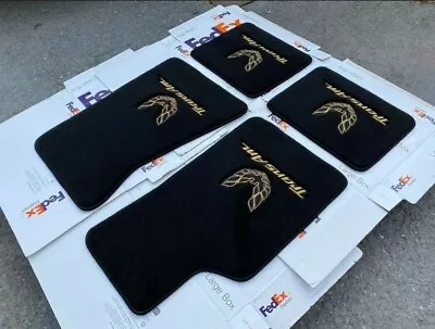 For Pontiac Firebird Trans Am Velour Floor Mats Carpet Black 1970-81 4pcs New • $157.50