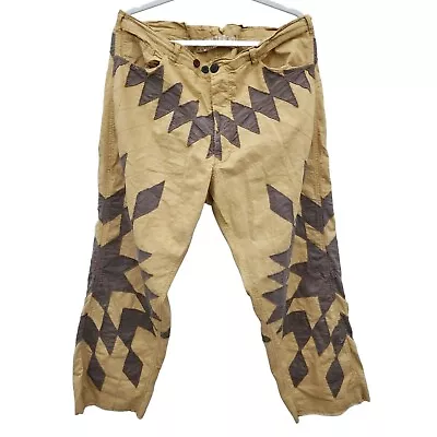 Magnolia Pearl Quilted Brown Adjustable Waist Pants OS • $495