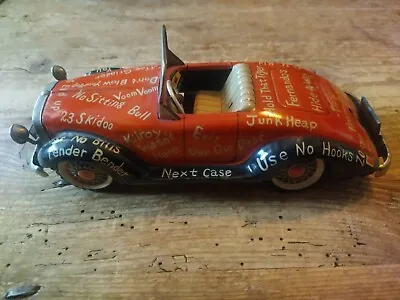 RARE LINE MAR TOYS JALOPY Tin Car Toy Tin Toy JAPAN • $99