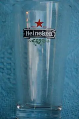 HEINEKEN'S BEER/Lager MIDI GLASSES 1 Only As New RARE ROUNDED SHAPE.285ML • $8.99