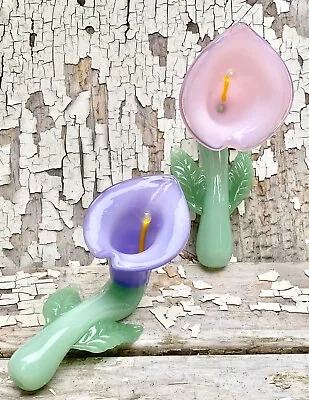 Glass Tobacco Lily Pipe  Hand Blown Pipe HP353-PK/PU • $45.99