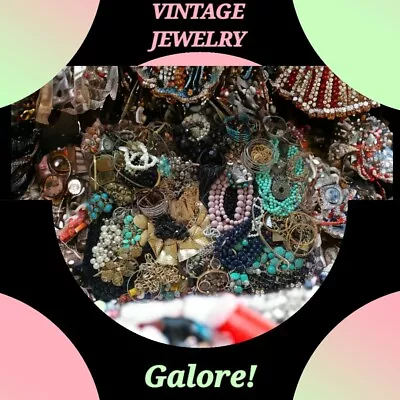 1 Pound Vintage-Modern FASHION/COSTUME Jewelry Lot No Junk! ✳️FREE SHIPPING✳️ • $39.99