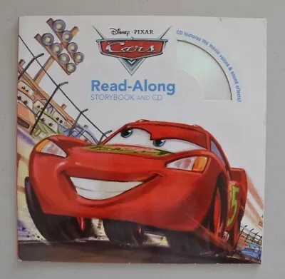 Cars Read-Along Storybook And CD Disney Book Group FREE POSTAGE • £12