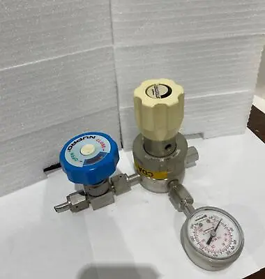 Matheson Ultra-Line B Reg 0954 XX Gas Regulator Assy W/ Gauge And Valve Used • $185