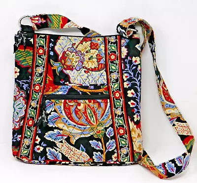 Vera Bradley Quilted Hipster Crossbody Versailles Shoulder Messenger Purse • $28.99