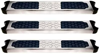 $79.96 • Buy HydroTools Swimming Pool Stainless Steel Replacement Ladder Step - 3 Pack