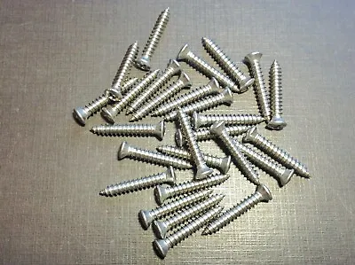 25pcs Ford #8 X 1  W/#6 Head Garnish Door Windshield Moulding Screws Stainless • $10.99