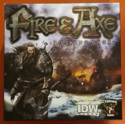 Fire And Axe: A Viking Saga Board Game - IDW Games (2015) • $19.99