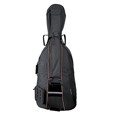 GEWA Cello Gig-Bag Premium 10mm Padding 7/8 Black • $169.99