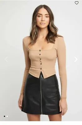 Kookai Kristen Crop Top Size 1 (38) NWT • $28