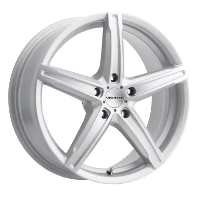 Vision 15x6.5 Wheel Silver 469 Boost 5x4.25 +38mm Aluminum Rim • $119.99