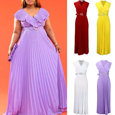 Fashion Women Summer Maxi Dress Evening Cocktail Party Ball Gown African Dresses • £37.69