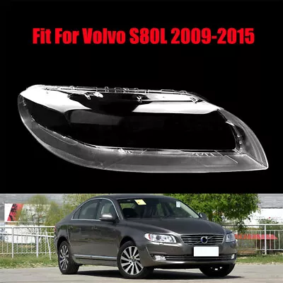 Fit For Volvo S80L 2009-2015 Headlight Headlamp Clear Lens Right Cover 1Pcs • $109.37