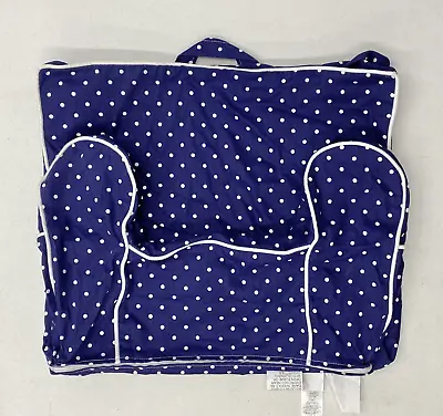 Pottery Barn KIDS My First Anywhere Chair Slipcover~Navy Blue Pin Dot~NO MONO • $38.49