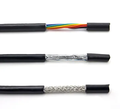 Signal Cable 22AWG Shielded Stranded Wire With Aluminum Foil Woven Mesh UL2464  • $27.07