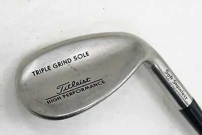 Titleist Triple Grind Hp Ss Degree Wedge Flex Steel 0698205 WI10 • $19.99