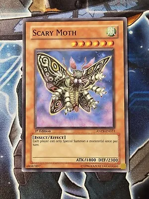 1x YuGiOh Scary Moth ANPR-EN023 - 1st Edition Yugioh • £2.90