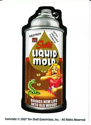 2007 Silly Supermarket Promo Card Liquid Mold Rare Like Wacky Packages • $8.97