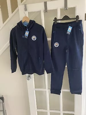 Manchester City  Tracksuit. Age 12-13 Years. Bought From Club Shop. Brand New  • £49.99