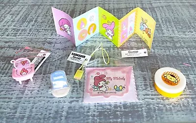 Sanrio Hello Kitty Mini Cinnamoroll Stamp Melody Stickers Vanity Pompompurin Lot • $12.99