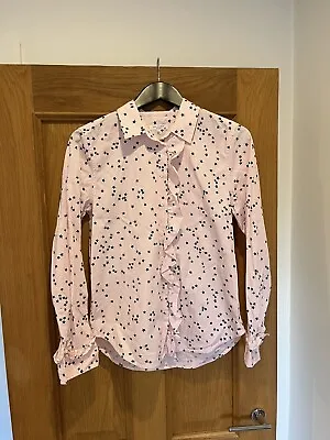 £39.99 • Buy Gorgeous Women’s Equipment Femme Pink Stripe Star Print Shirt Size M Worn Once
