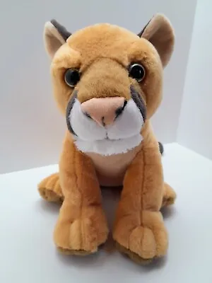 Wild Republic Mountain Lion Plush Stuffed Animal Toy 12” Cat Plush Soft • $9.86